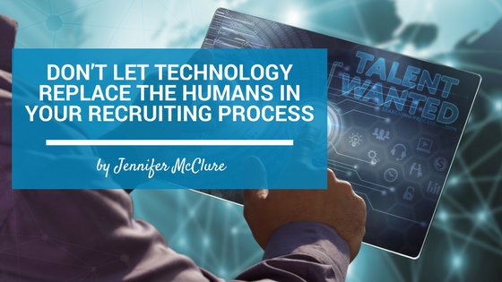 Sometimes, it's not business - it's personal. 

Don't Let Technology Replace The Humans In Your Recruiting Process bit.ly/2vg8rPa