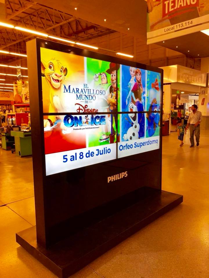 #Totem #videowall 2x2 móvil en el Super Mami! 🎉👏🏽 Compuesto por 4 pantallas full HD de 50". Vení a conocerlo! 👈🏽
#DigitalSignage #digitalsolutions #screen #supermarket #innovation #fullHD