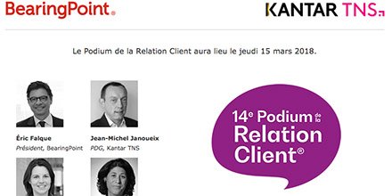 OneAllAgency's tweet photo. Kantar TNS et Bearing Point interrogent One All Agency pour l'organisation événementielle du "14ème Podium de la Relation Client", prévu le 15 mars 2018. #relationclient #mkgdigital #evenementiel #com360 https://t.co/4tFao7BrH4