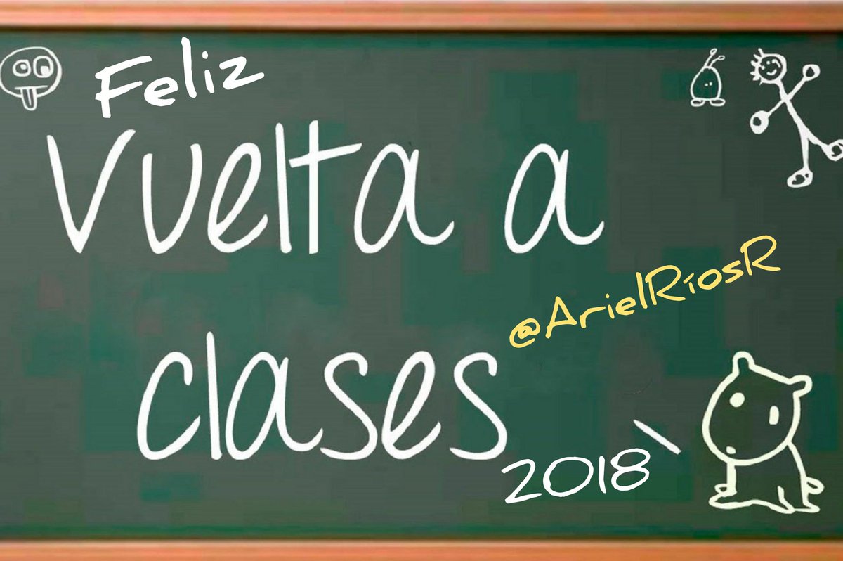 QUE SEA UN GRAN INICIO DE CLASES, QUE LOS ESTUDIANTES Y LOS DOCENTES APROVECHEN AL MÁXIMO LA OPORTUNIDAD DE IR A LA ESCUELA, ESTUDIAR Y SUPERARSE.