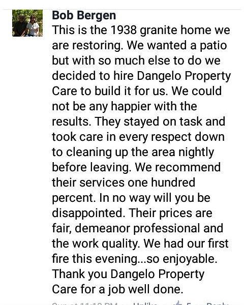 DangeloProperty's tweet image. We get great reviews! 
#marketingmonday #mondaymotivation #mondays #business #startup #localbusiness #local #landscapelovers #landscape #harscape #hardscapebrotherhood #mansory  #gooddeal #familytime #granite #home #patio #patiodecor #Beaufortsc  #likes #followforfollow #RETWEEET