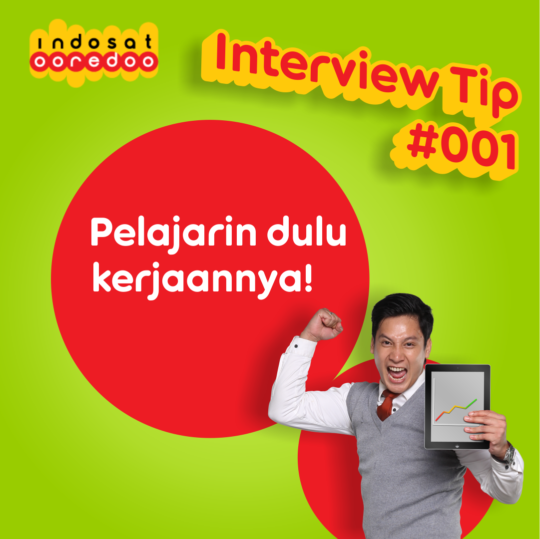 KerjaSeru's tweet photo. Mau wawancara? Jika kamu belum pengalaman, jangan lupa pelajari dulu job description dan tanggung jawab pekerjaannya! Kamu bisa cari info di Internet atau tanya kenalanmu yang punya pekerjaan serupa.

#KerjaSeru #IndonesiaDigitalNation https://t.co/XJyFwsEmhP