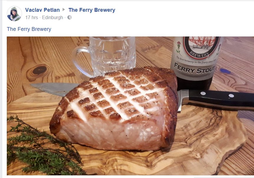 FerryBrewery's tweet photo. Looks yummy #FerryStout thanks @VPetlan https://t.co/8Laequ5ZxQ