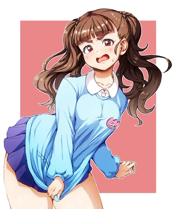 スモックでツインテールな神谷奈緒...
(上げ直しです) 