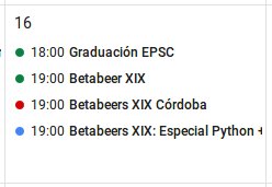 sgomez's tweet image. Está la cosa como para que a uno se le olvide que tiene una buena razón para no poder ir al próximo #bbodb cc @GDGCordobaESP 
meetup.com/es/GDGCordoba/…
