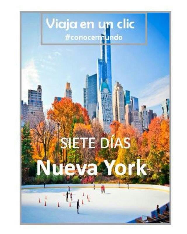 viajaenunclic's tweet photo. ¡Os traemos nuestro primer viaje chicos!
7 días a #NuevaYork por 1.100 €.
Empecemos a #ConocerMundo 😉. https://t.co/Py3nd8YxEl