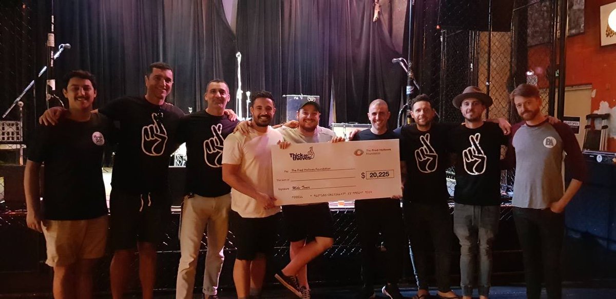 denniscruzdj's tweet photo. I had the honour of playing at a charity event for @FredHollows last week where we were able to raise over $20,000 for the foundation. Thanks to the #ThickAsThieves, #BabylonFestival and #RevolverUpstairs teams for putting on a great event!
#DennisCruz #OnTour https://t.co/bAbCNereHY