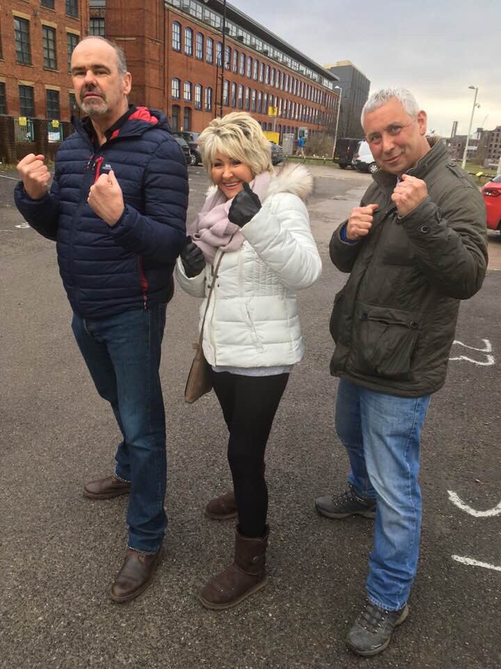 #JonWedger #Maggieoliver whistle blowers Utd arrive in Manchester