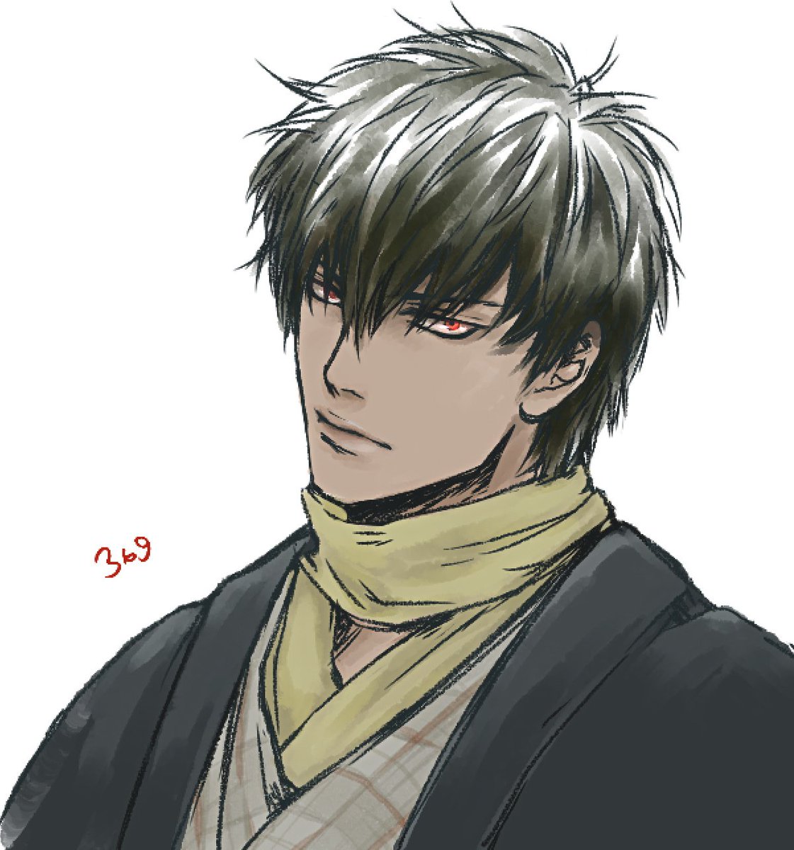 O Xrhsths ミロク Sto Twitter 土方十四郎 29 穏やかな表情の下には貫禄の色気と殺気 最高を易々と塗り替える男