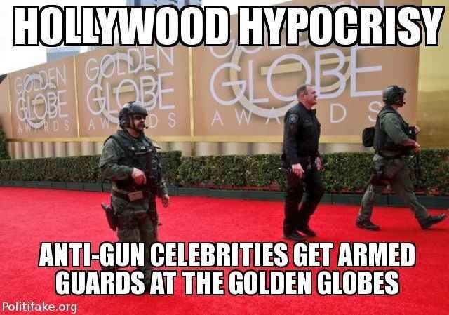 #Oscars These Atl Left Hollywood Democrats are all for taking YOUR guns away...just don’t take theirs. #LiberalHypocrisy at its best when we protect these crazy elitist with ‘weapons of war’, but can’t have a couple at my kid’s school??? I’m done with these fake Hollywood Dems