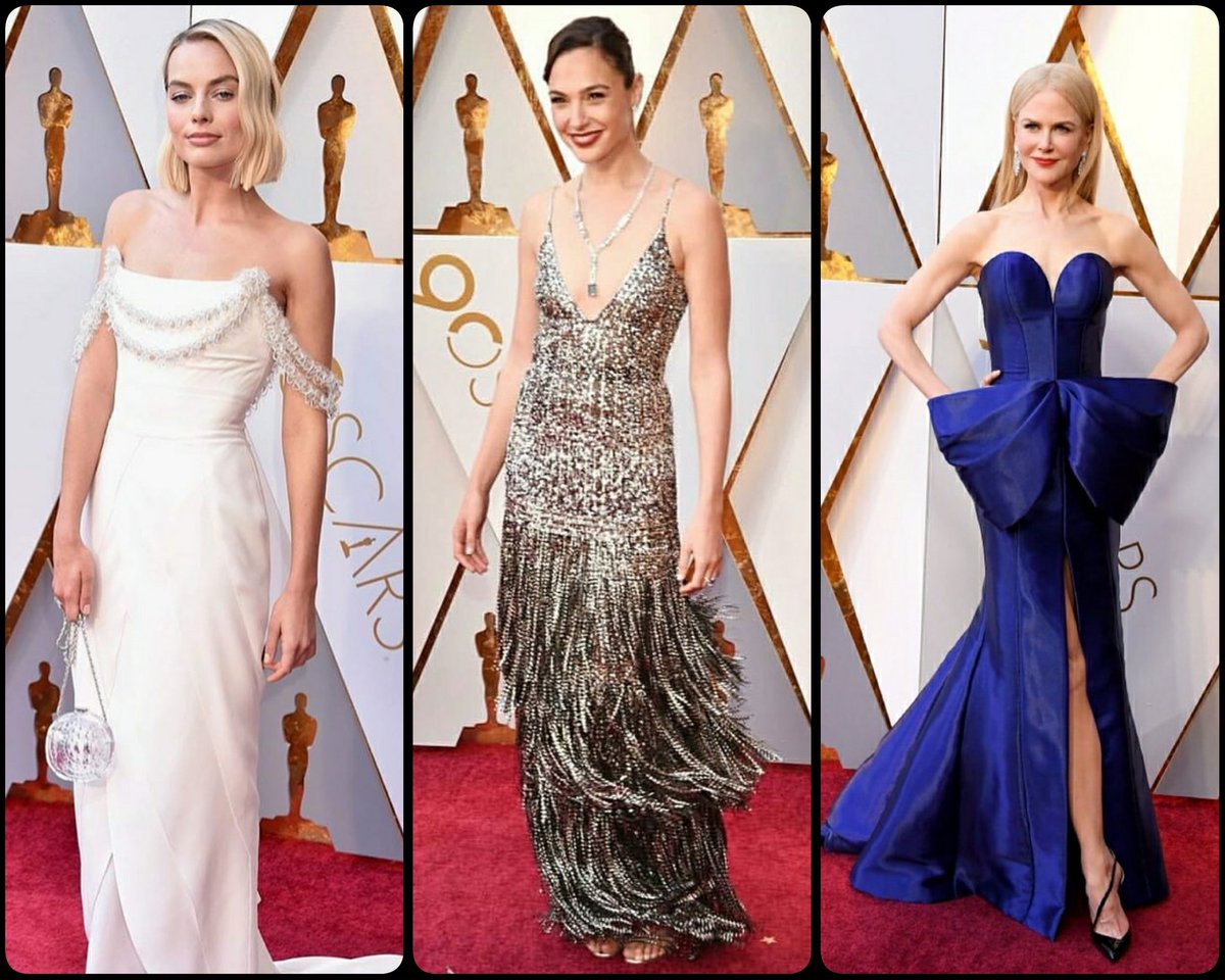ByLimor's tweet photo. They were all stunning but HUGE bow to @GalGadot !
This gorgeous, flawless Israeli #WonderWoman  takes my breath away every. single. time 😍😍
Who were your favorites? 
#Oscars 
@MargotRobbie #NicoleKidman https://t.co/GIVF0AcVO9
