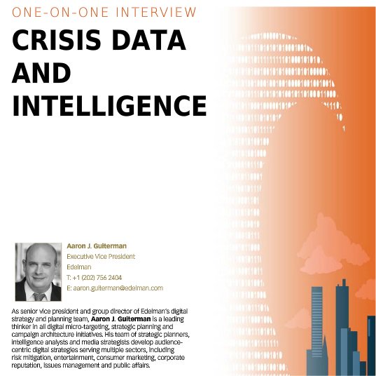 RiskCompMag's tweet photo. Modernising the crisis risk framework to include data analysis is a competitive ‘must have’.
@EdelmanPR on Crisis data and intelligence
https://t.co/Hpl7b9vzVk
#crisisdata #intelligence #risk https://t.co/b3yQLKqR5X