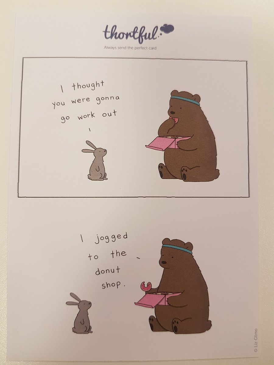 eamackenz's tweet photo. When @thortful knows you a little too well... 🍩 https://t.co/o6Zf9DH36z