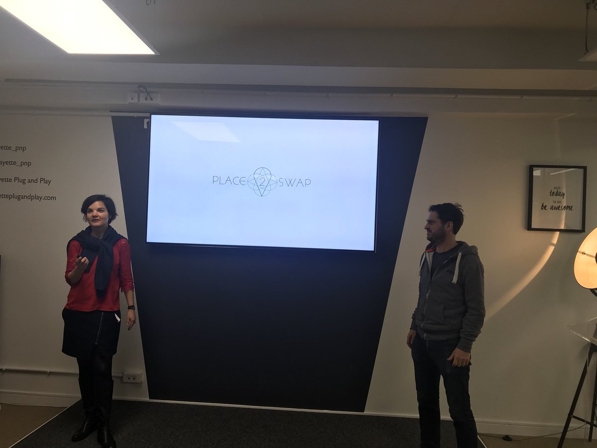E_Larranaga's tweet photo. 1st pitch session 💪💪#accelerationprogram @lafayette_pnp #4thbatch @Place2Swap https://t.co/pdLWPySb1D