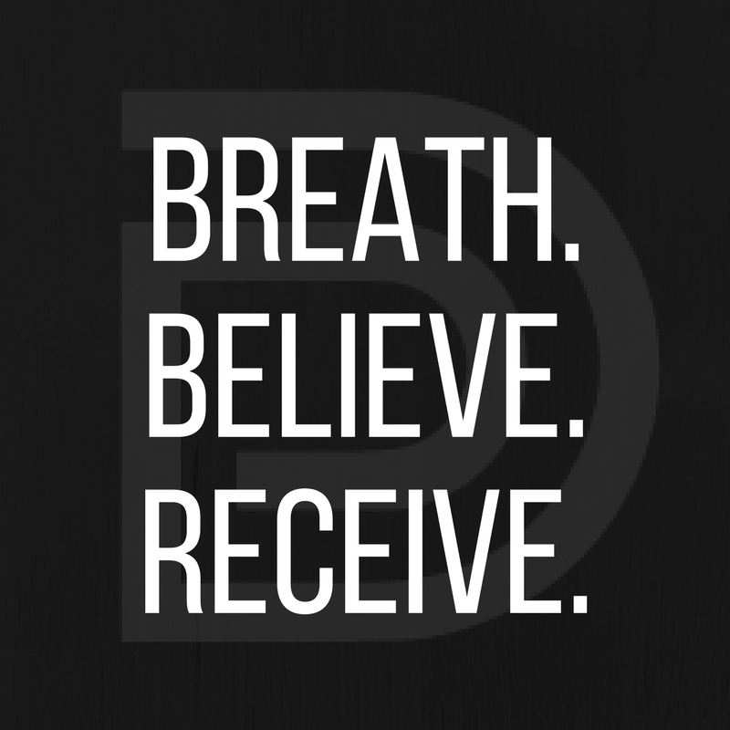 #MindfulMonday: Have faith in yourself. All things are possible if you believe.