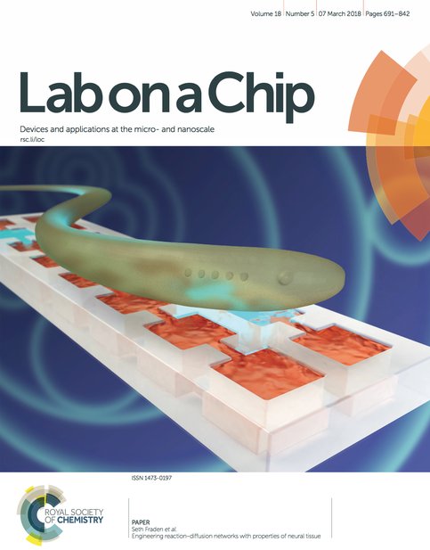 Fraden Lab (@fradenlab) on Twitter photo "Engineering reaction–diffusion networks with properties of neural tissue" was selected by <a href="/LabonaChip/">Lab on a Chip</a> to appear on the cover, congrats Thomas, Mike, and Vardges! pubs.rsc.org/en/content/art… "Engineering reaction–diffusion networks with properties of neural tissue" was selected by <a href="/LabonaChip/">Lab on a Chip</a> to appear on the cover, congrats Thomas, Mike, and Vardges! pubs.rsc.org/en/content/art…