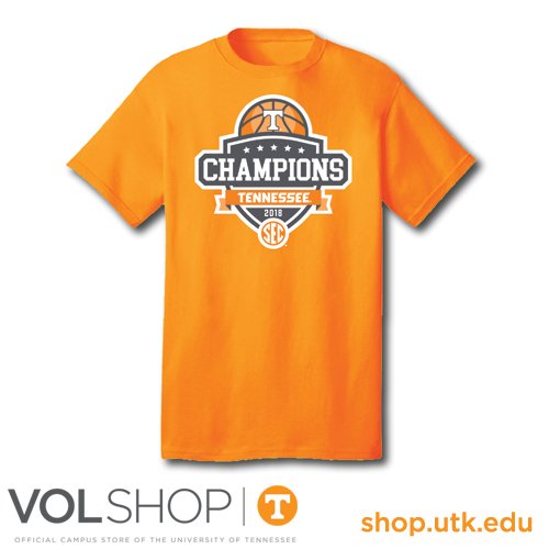 UTVolShop's tweet photo. It's #GiveawayTime! Want to win a @Vol_Hoops SEC Championship T-Shirt? Simply RETWEET this tweet and FOLLOW US to enter! Winner will be chosen tomorrow, 3/6! Must be following us to be eligible to win. https://t.co/2ABy4taPC6