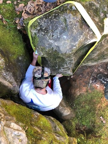 chaseclem23's tweet photo. Had a great weekend camping in the Talladega National Forest with my geology class. Got to go in a cave and learned a lot about the history of the rocks in the area. https://t.co/fLh2VTurU5