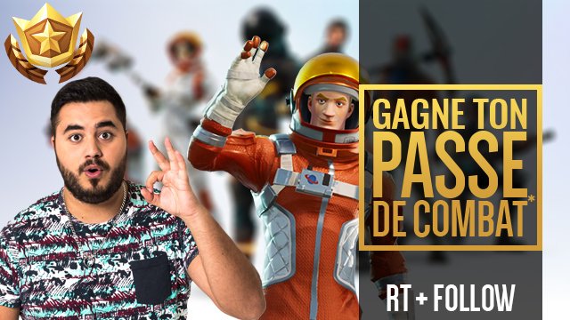Doigby's tweet image. Je viens de voir qu'EpicGames m'a offert le passe de combat de la saison 3 sauf que je l'ai déjà acheté donc je vais offrir mon code à l'un d'entre vous ! Tirage au sort parmi les RT le 11/03 ! Bonne chance 🍀