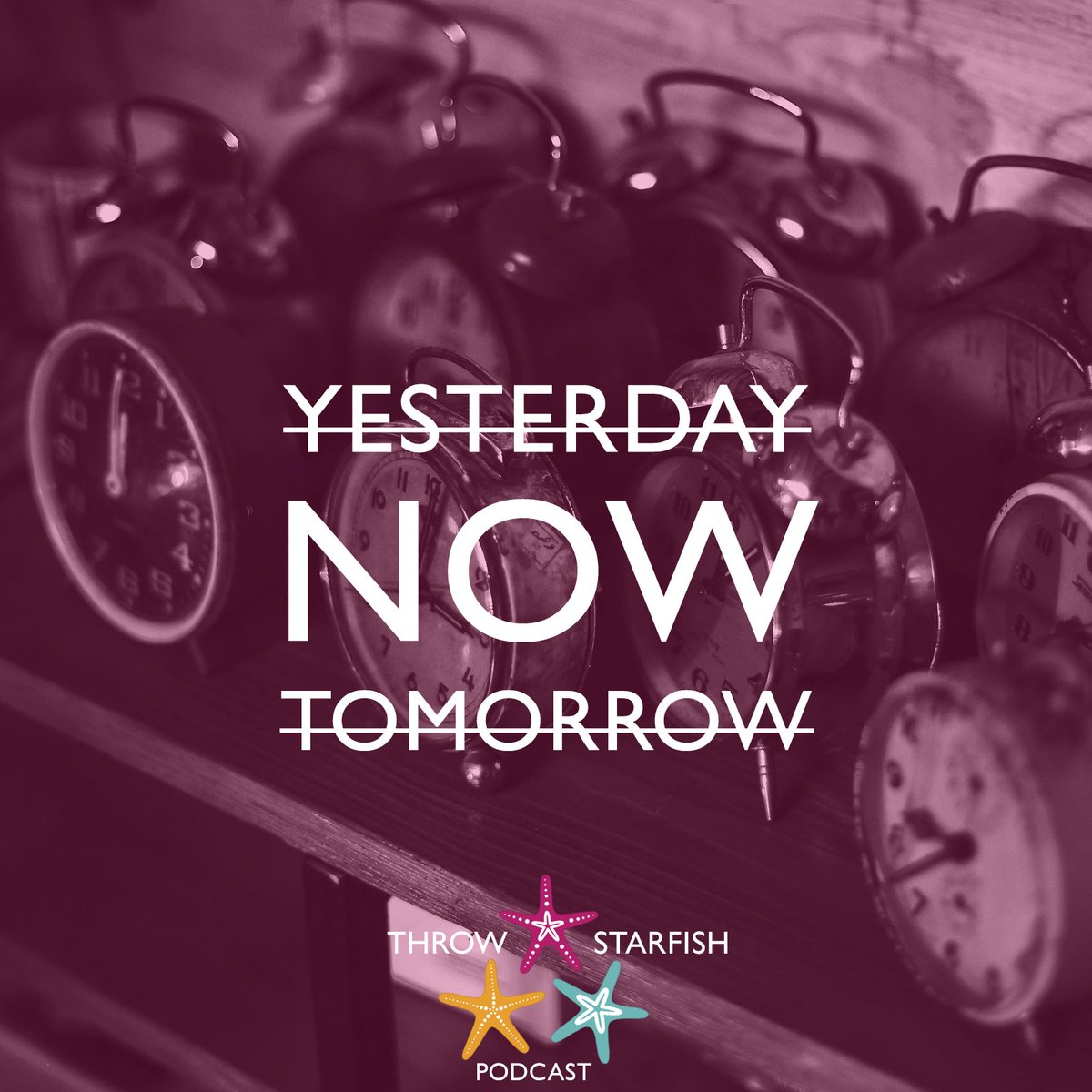 NOW!
You can #Listen to episodes of our #Podcast at throwstarfish.com #ThrowStarfish
