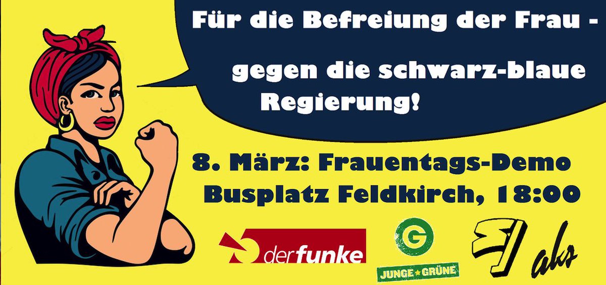BaschnyBrigitte's tweet photo. #Frauentag: Aviso https://t.co/AZMtKLbOPW