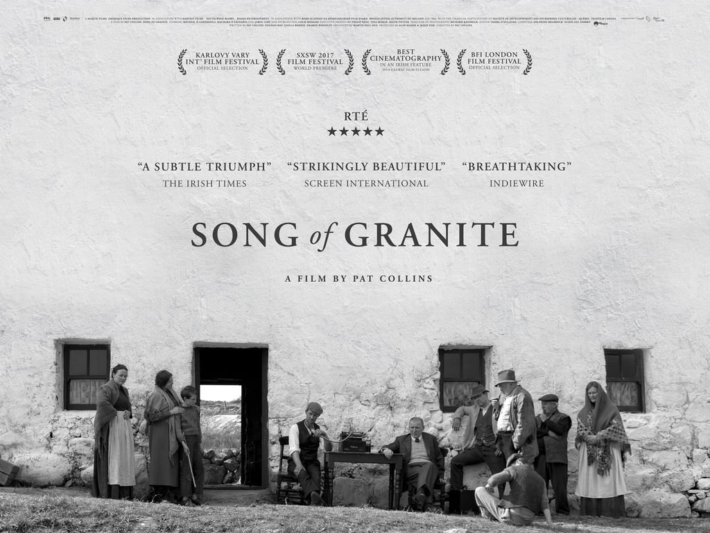We're thrilled to bring Pat Collins' SONG OF GRANITE to the big screen for a few shows from March 9th. 
buff.ly/2oRlEcj 
#IrishFilm #IrishSong #SeanNos