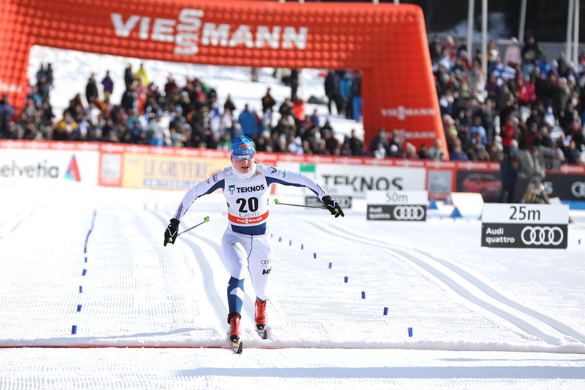 Johanna Matintalo (@matintalo) on Twitter photo Really really really happy about being in TOP10 in WC for the first time in my career!! <a href="/xcteamfin/">X-Country Team FIN</a> @LahtiSkiGames
📷: Touho Häkkinen Really really really happy about being in TOP10 in WC for the first time in my career!! <a href="/xcteamfin/">X-Country Team FIN</a> @LahtiSkiGames
📷: Touho Häkkinen