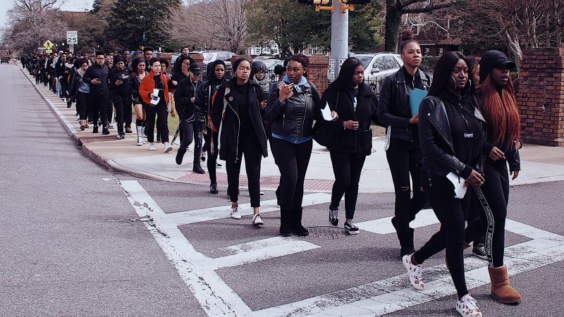 Phil_Lewis_'s tweet photo. The Mutiny at Hampton University: Students are protesting a long list of problems at the HBCU, including sexual assault, safety, food and the lack of maintenance of campus facilities. https://t.co/erVSre3CHY https://t.co/39rqCcRdkt