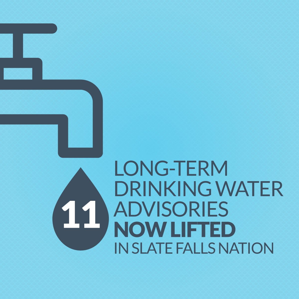 janephilpott's tweet photo. Excited to be travelling to #SlateFallsNation tomorrow for the official grand opening of their new water treatment plant. 11 long-term drinking water advisories have now been lifted! https://t.co/RC4vSTo6ZN https://t.co/Rpw1IgnXc3