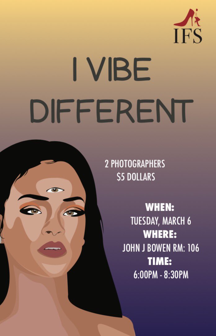 JWUIFS's tweet photo. TUESDAY! March 6th! Fashion is art and you are the canvas.. Come out and show out who you are and what fashion means to you! Stay tuned.. https://t.co/GNkaESNlL7