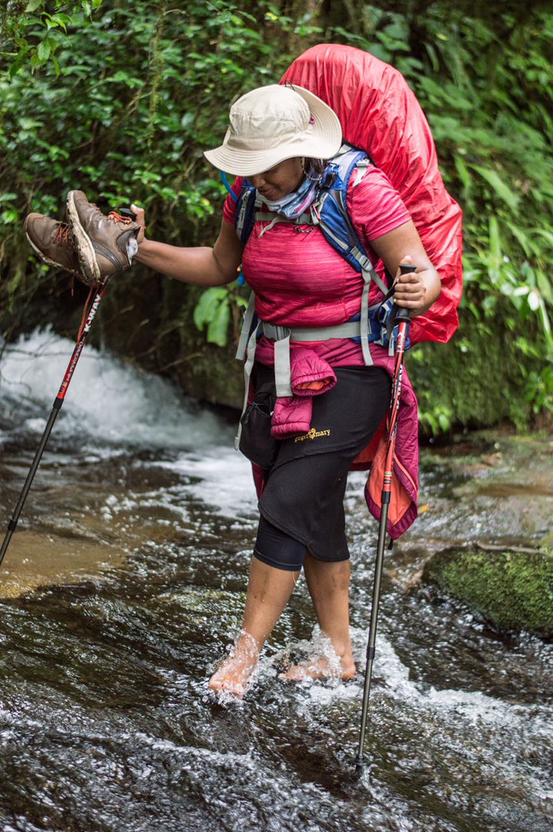 Lermon's tweet photo. One of the great hikes done last weekend in Woodbush #Magoebaskloof 
#HikeSquad #SkirtGirl #Hiking #WeHike #ItsMySouthAfrica 📸 @Kea1_nthate https://t.co/kRMi6s3E9U