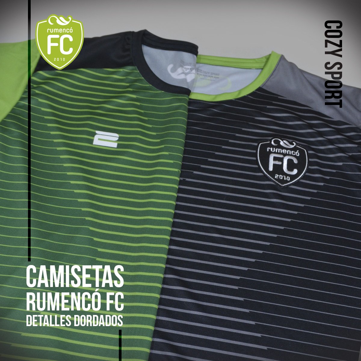 CozySport's tweet photo. |TITULAR Y SUPLENTE|

¡Rumencó FC no dudó y tiene camiseta nueva! 👕

¡Esta temporada nueva no puede sorprenderte sin pilcha propia!

👉info@cozysport.com 👈
.
.
.
.

#Customers #Customclothes #customlovers #futbol #football👕👕 https://t.co/ICRMpvxnJg