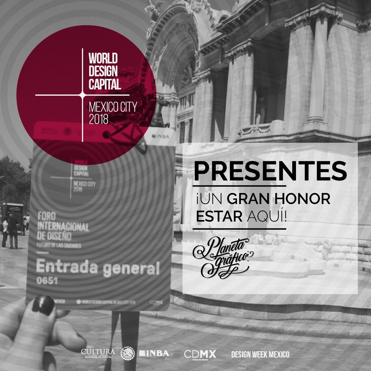 PlanetaGrafico1's tweet photo. Buscamos al diseño en todas sus formas @designweekmex #FOROWDC #WDCCDMX2018 #creativity #innovation #worlddesingcapital2018 #wdccdmx2018 #wdccdmx2018 https://t.co/oGVJSM8q89