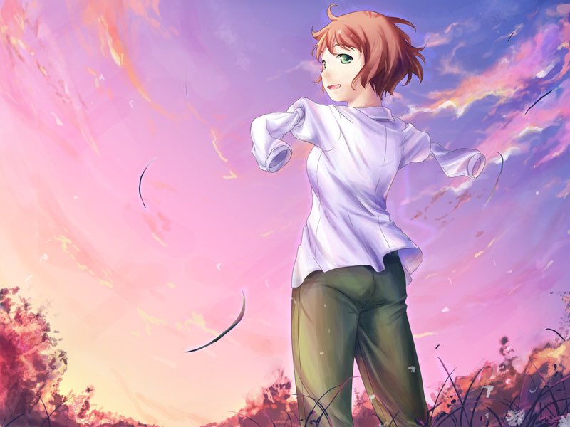 OMGGameOfficial's tweet photo. This week on the final #OhMyGoodnessGames
Fly high into goodbye.
#KatawaShoujo https://t.co/EXHxgqZJ1Q