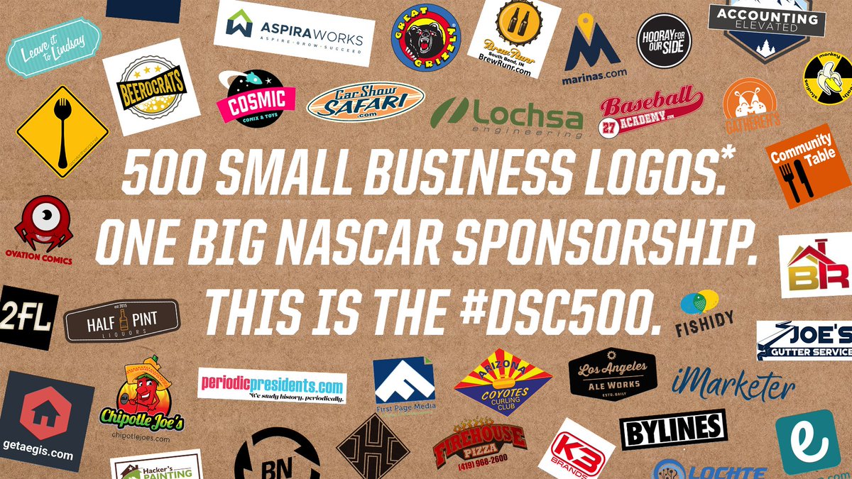 DollarShaveClub's tweet image. Stay tuned! This week, @Matt_Tifft will be unveiling his race car with the 500 small businesses that are getting our big business sponsorship in the #DSC500.