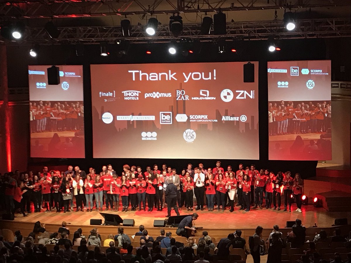 Congratulations to the volunteers who not only make it happen but fill  #TEDxBrussels year after year with an  amazing vibe!