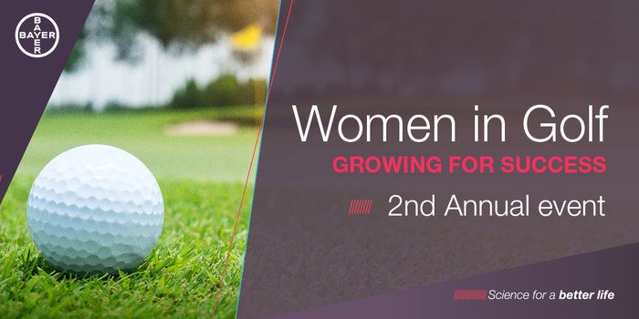 Exciting line up for tomorrow's Women In Golf event including Dr. Jaqueline Applegate and Susan Hite. #BayerWomenInGolf #GrowingForSuccess @BayerGolfCA