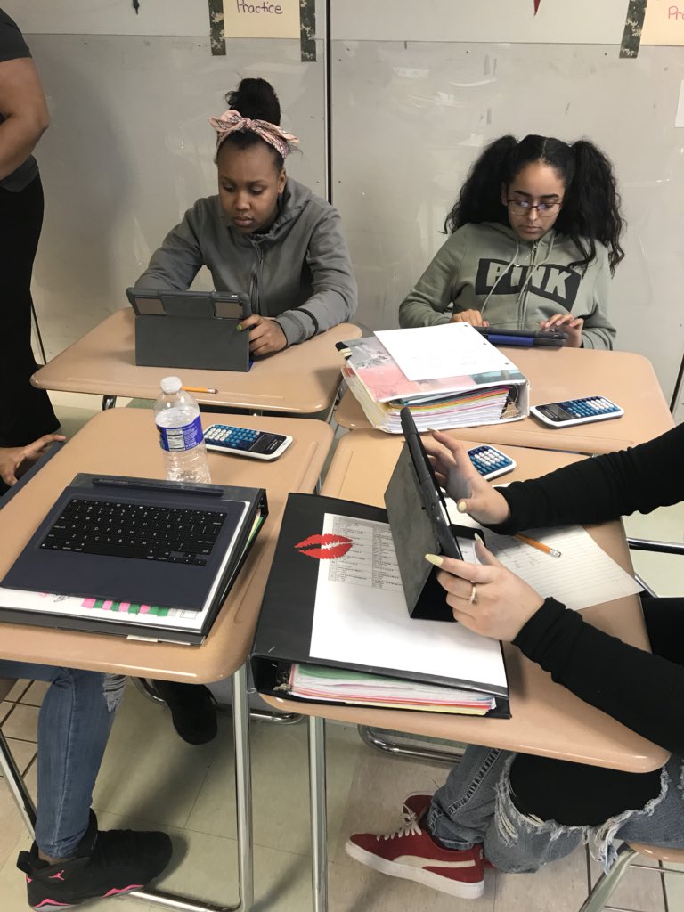 mrskatiegroat's tweet photo. Wrapping up equation solving today with a @Desmos group activity to analyze common student mistakes, and then summarized our findings with a #6wordstory from @DiscoveryEd! ๐ #SOSchallenge #techtoolchallenge @eastironms @AnsonEa23 https://t.co/5dgudqu0pK