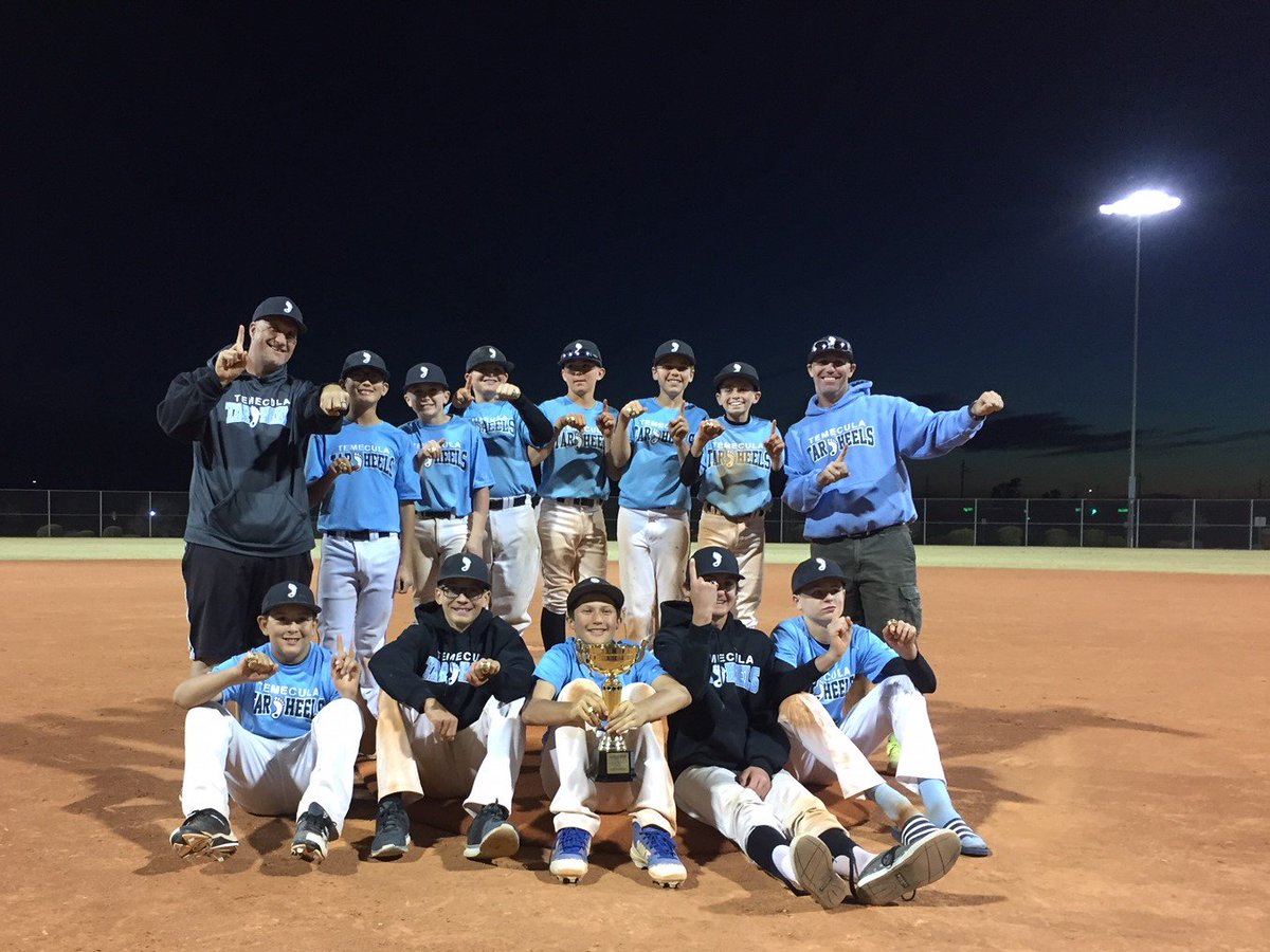 tmectarheels's tweet photo. Tarheels 13U Rasmussen went to Arizona and brought home the championship. We went 5-0 and played awesome!! Let's keep up to hard work. 
#Heelyea #itsacaliforniathing https://t.co/lgIapYoqNN