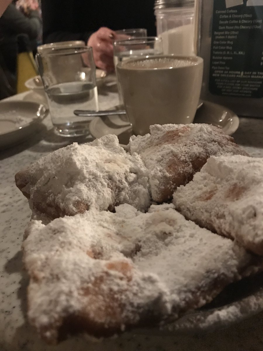 Fs_Director's tweet photo. A trip to #cafedumonde was the perfect cap to the first day of #MenuDirections! #postmyplate https://t.co/j5pve6yYaT