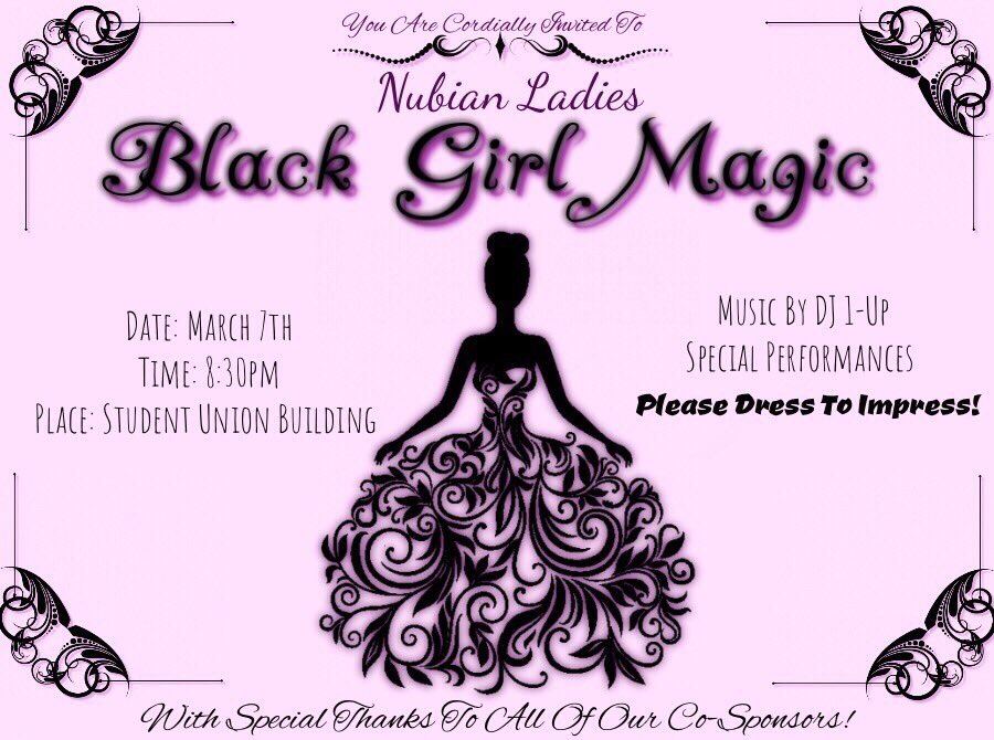 NJSEA_FDU's tweet photo. Wednesday we got a busy day for #NJSEAFDU ! Join us in the morning for our Women’s History Month tabling in the SUB Lobby from 12-4pm. Then at 8:30pm catch us cosponsoring Black Girl Magic in the SUB!! https://t.co/jXBw3pdV5P