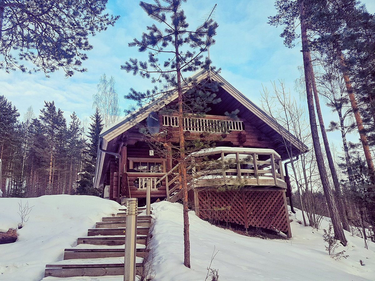 Log cabin holiday in Finland 👌❤❄