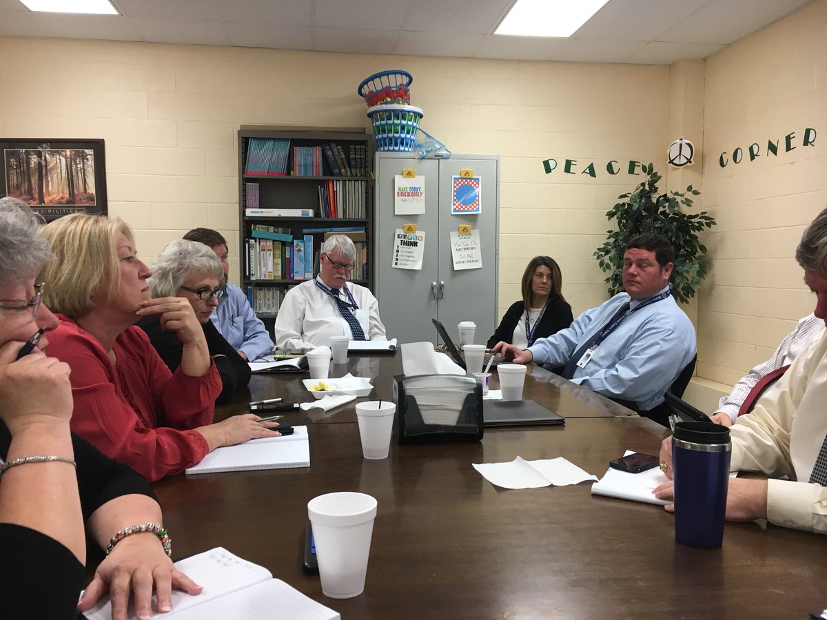 @DCBE staff meeting at <a href="/Tigerscms/">Charlotte Middle</a> this morning.