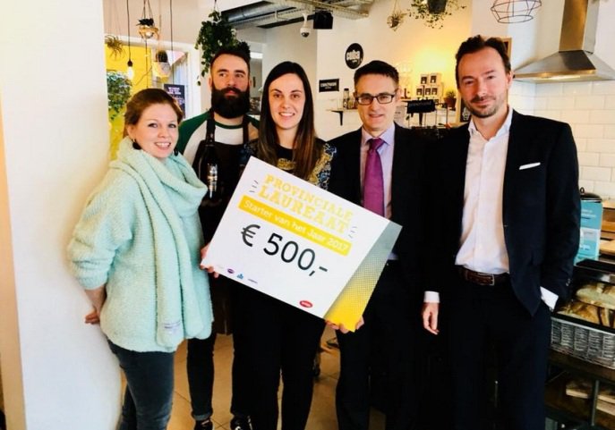 limburgnieuwsbe's tweet image. Kaatje Goyens is Limburgse Starter van het Jaar #KROK #Genk #Limburg @UNIZOLimburg @stadgenk limburgnieuws.be/genk/152025945…