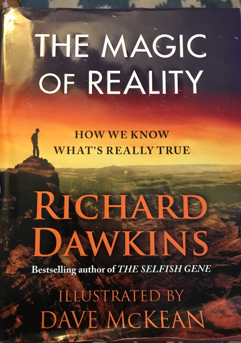 scottsiepker's tweet photo. Just finished this simple book. It is written more for young people (good gift for them), but it is a clearly written refresher on the fundamentals of our universe and why science kicks ass. #MagicOfReality https://t.co/4cldE53Kag