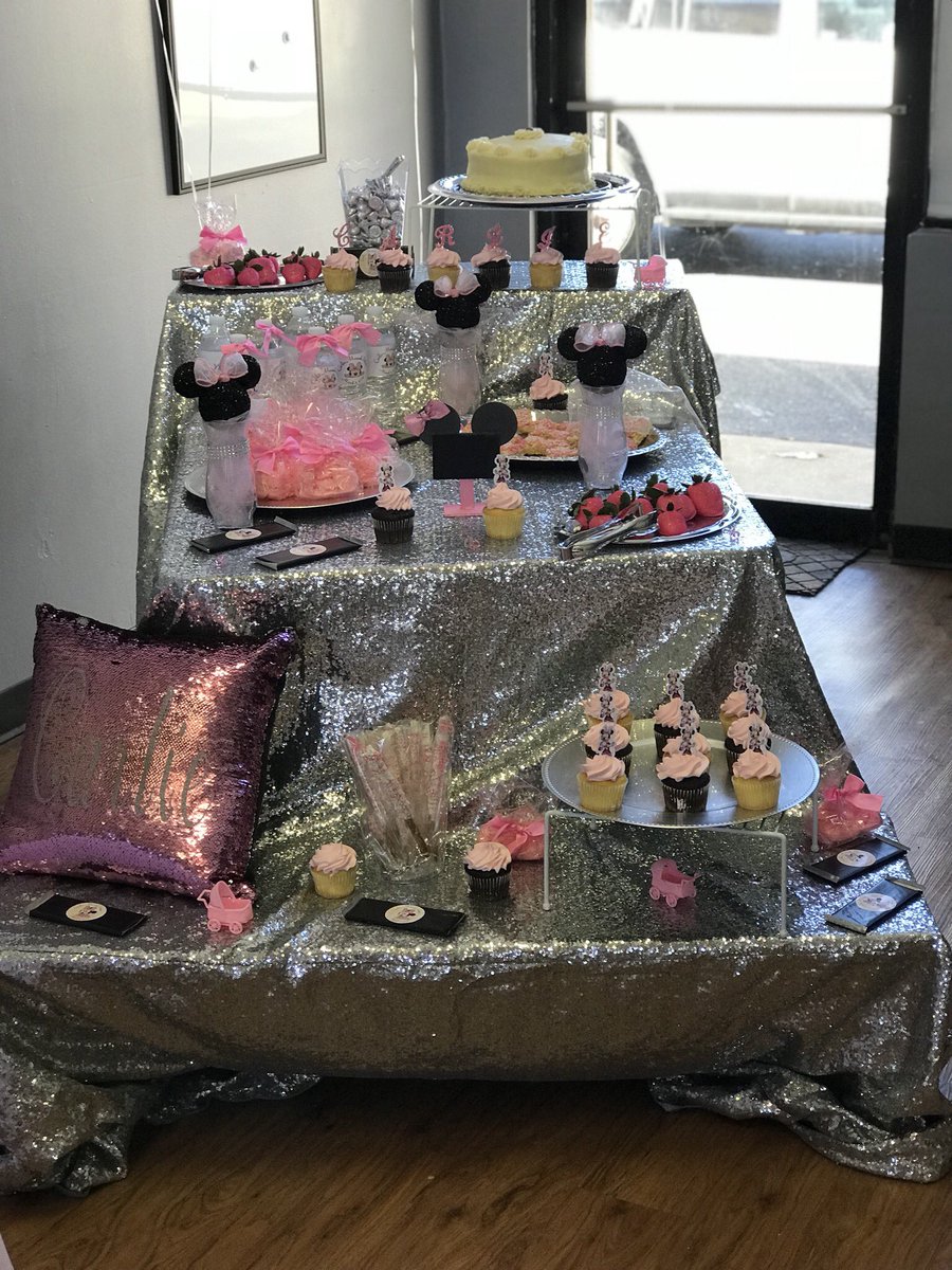 CCre8ionsllc's tweet photo. Minnie Mouse Baby Shower #WelcomeBabyCarlie #stlpartyplanner #stleventplanner #stlweddingplanner #loveparties #lovewhatwedo https://t.co/jaqciN6x1K