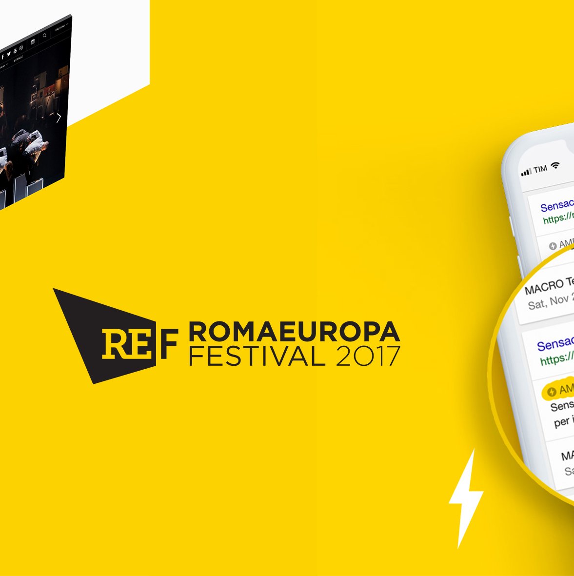 SettoreQ's tweet photo. A look at @Romaeuropa Festival Digital Innovation: website, AMP, Instant articles, creativity, social & content. #REF #SettoreQ https://t.co/7ROtaMhNXj