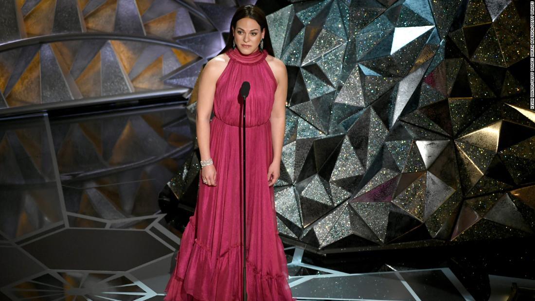 In celebration of #WomensHistoryMonth , let us celebrate actress Daniela Vega, who made history last night at the #Oscars by being the first openly transgender actress to present. Vega also won big when her film A Fantastic Woman took home the Oscar for Best Foreign Language Film