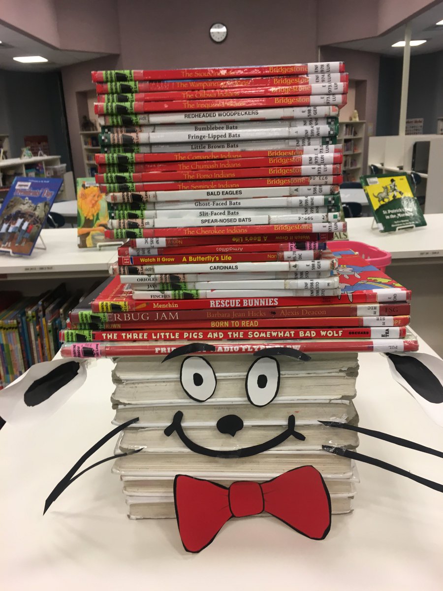 HomanLibrary's tweet photo. Dr. Seuss Week @HomanElementary https://t.co/KclrLu3JkH