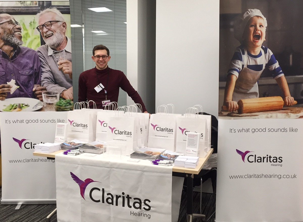 Today, we are at <a href="/AstonUniversity/">Aston University</a>  Careers Day, talking to students about starting a career in Audiology.

If you would like to find out more about joining Claritas Hearing, please email clare.kewney@claritasgroup.co.uk. #Audiology #Careers #HearingRevolution